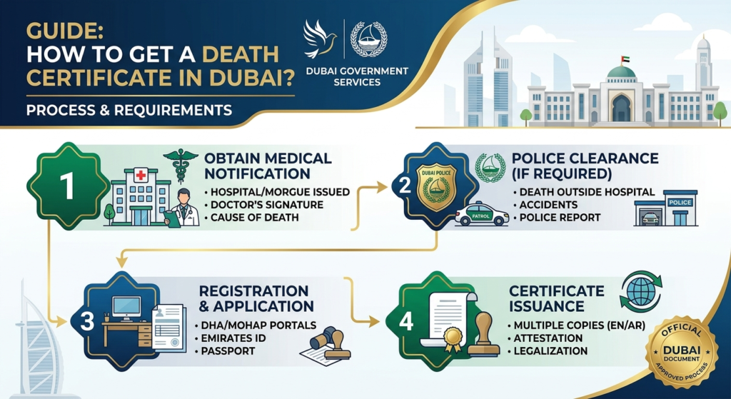 How to Get a Death Certificate in Dubai?